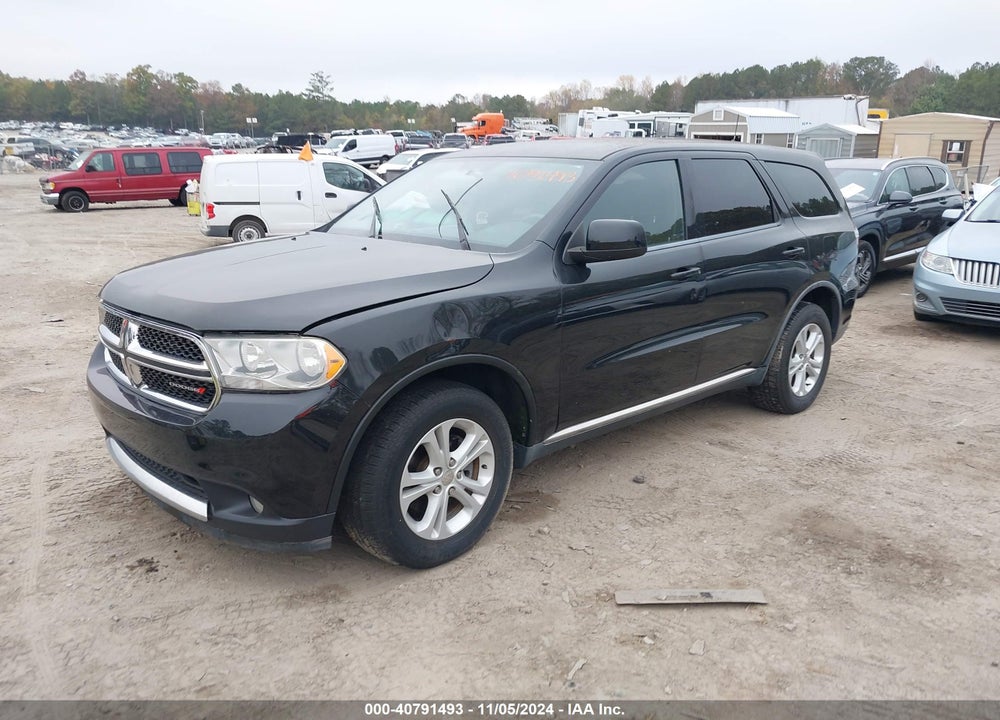 2012 DODGE DURANGO SXT VIN: 1C4RDJAG8CC121973