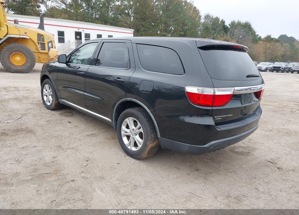 2012 DODGE DURANGO SXT VIN: 1C4RDJAG8CC121973