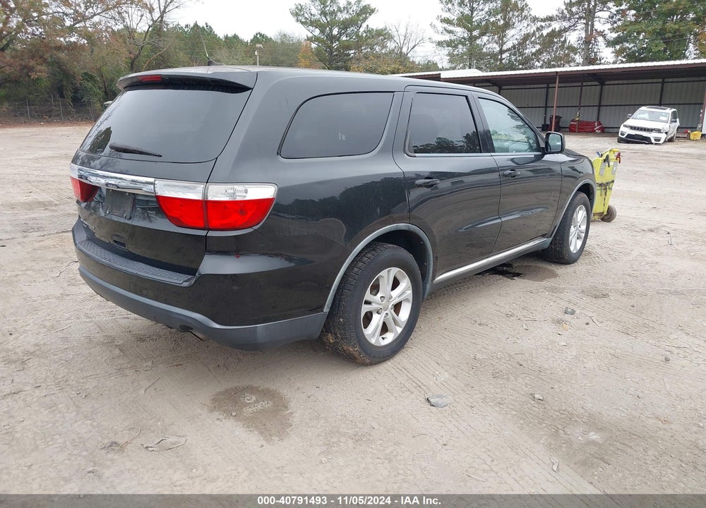 2012 DODGE DURANGO SXT VIN: 1C4RDJAG8CC121973