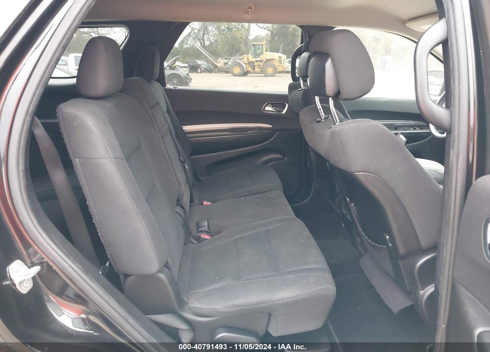 2012 DODGE DURANGO SXT VIN: 1C4RDJAG8CC121973