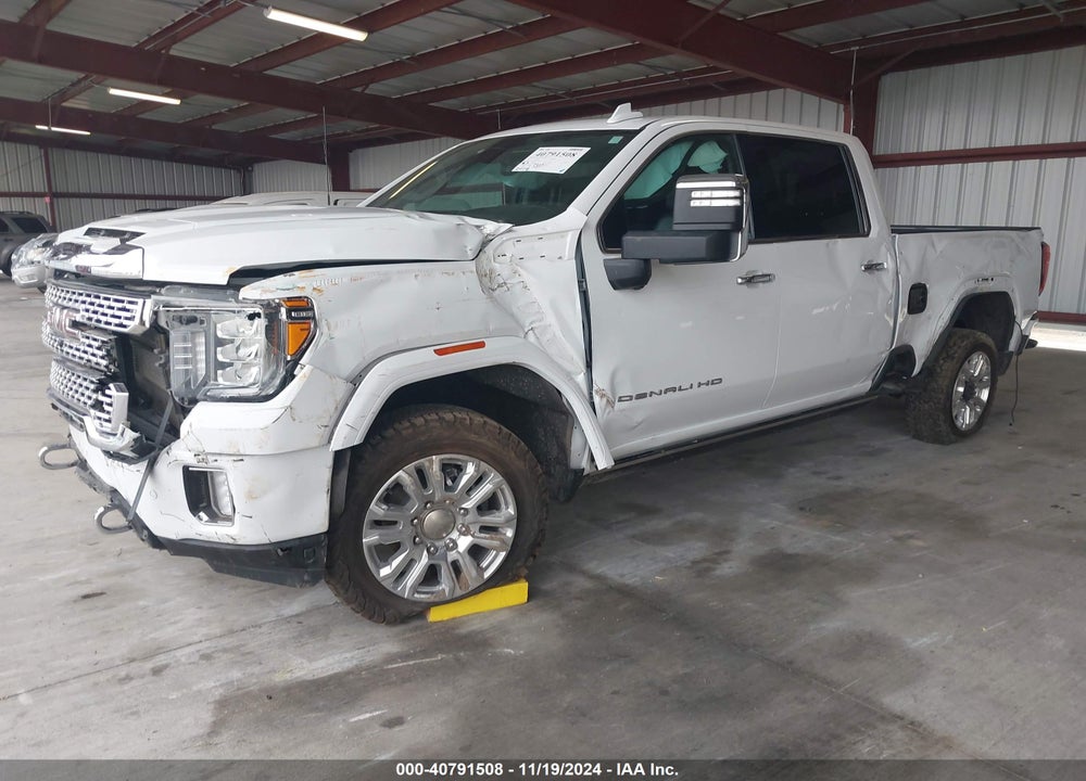2021 GMC SIERRA 2500HD 4WD  STANDARD BED DENALI VIN: 1GT49REY2MF300555