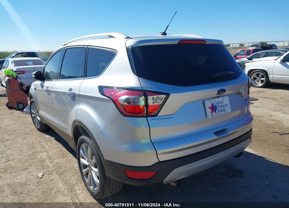 2017 FORD ESCAPE TITANIUM VIN: 1FMCU0J99HUE25943