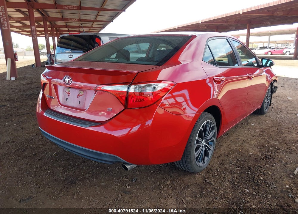 2014 TOYOTA COROLLA S PLUS VIN: 5YFBURHE9EP148310