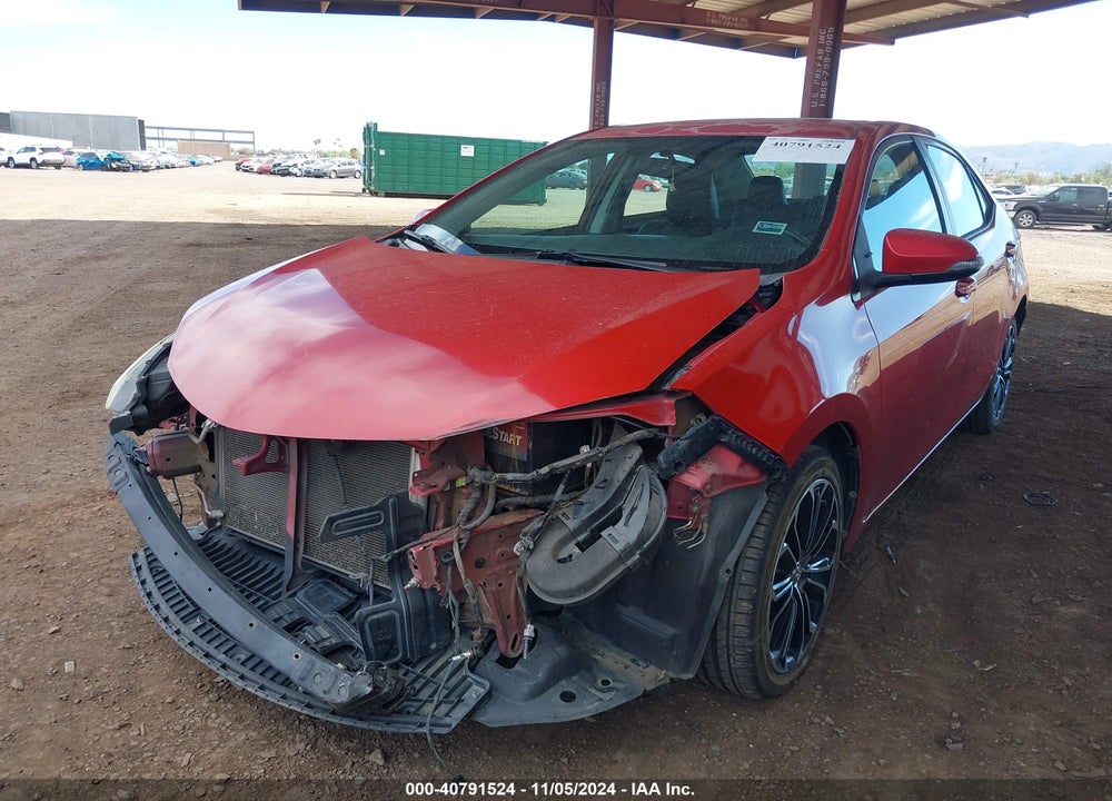2014 TOYOTA COROLLA S PLUS VIN: 5YFBURHE9EP148310
