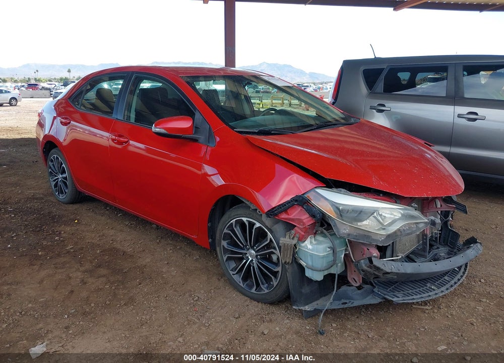2014 TOYOTA COROLLA S PLUS VIN: 5YFBURHE9EP148310