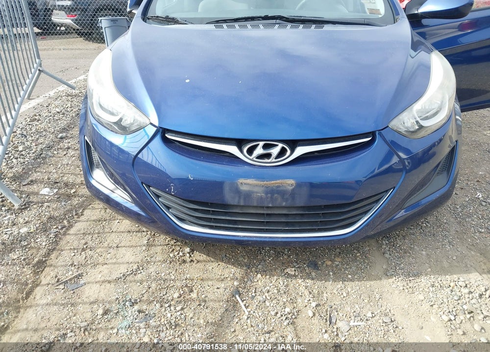 2016 HYUNDAI ELANTRA SE VIN: 5NPDH4AE8GH687057