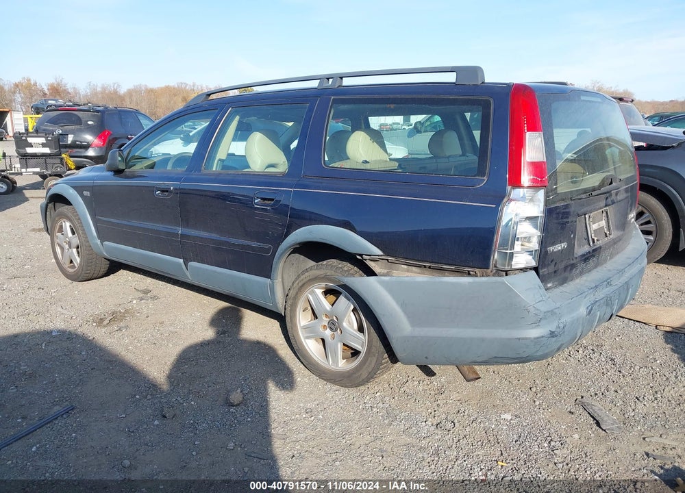 2002 VOLVO V70 XC VIN: YV1SZ58D921060207