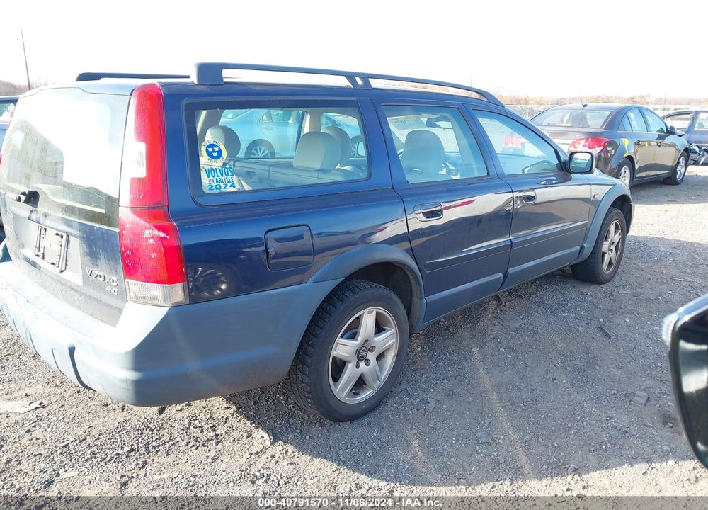 2002 VOLVO V70 XC VIN: YV1SZ58D921060207