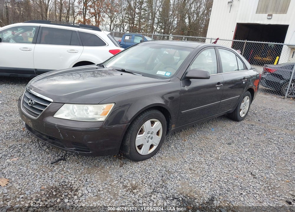 2009 HYUNDAI SONATA GLS VIN: 5NPET46C19H477834