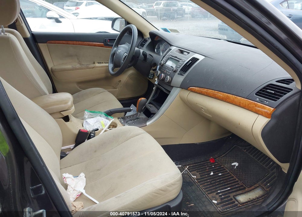 2009 HYUNDAI SONATA GLS VIN: 5NPET46C19H477834