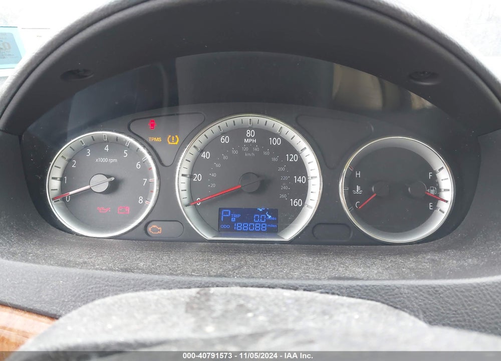 2009 HYUNDAI SONATA GLS VIN: 5NPET46C19H477834