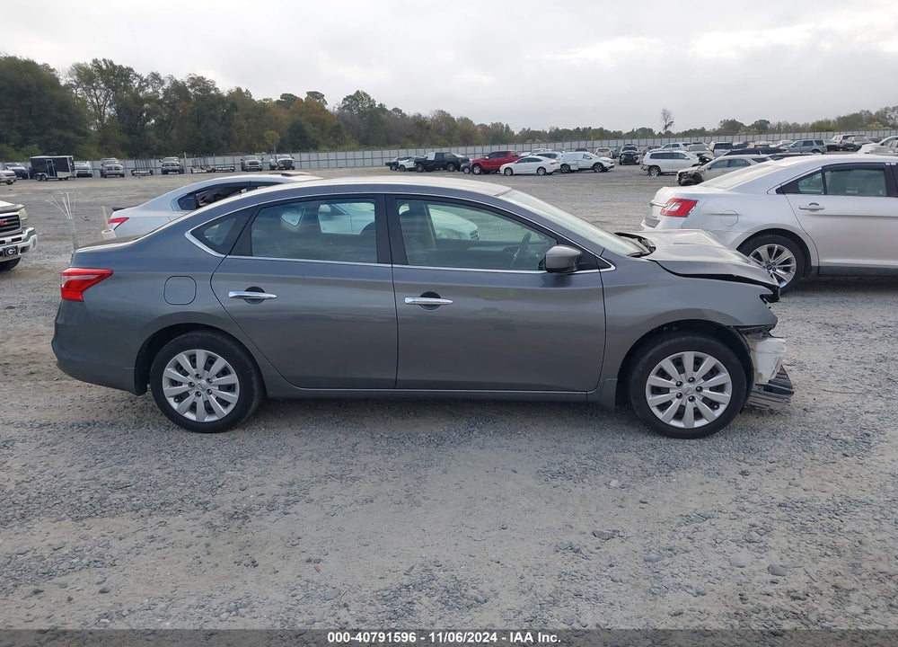 2019 NISSAN SENTRA S VIN: 3N1AB7AP1KY384594