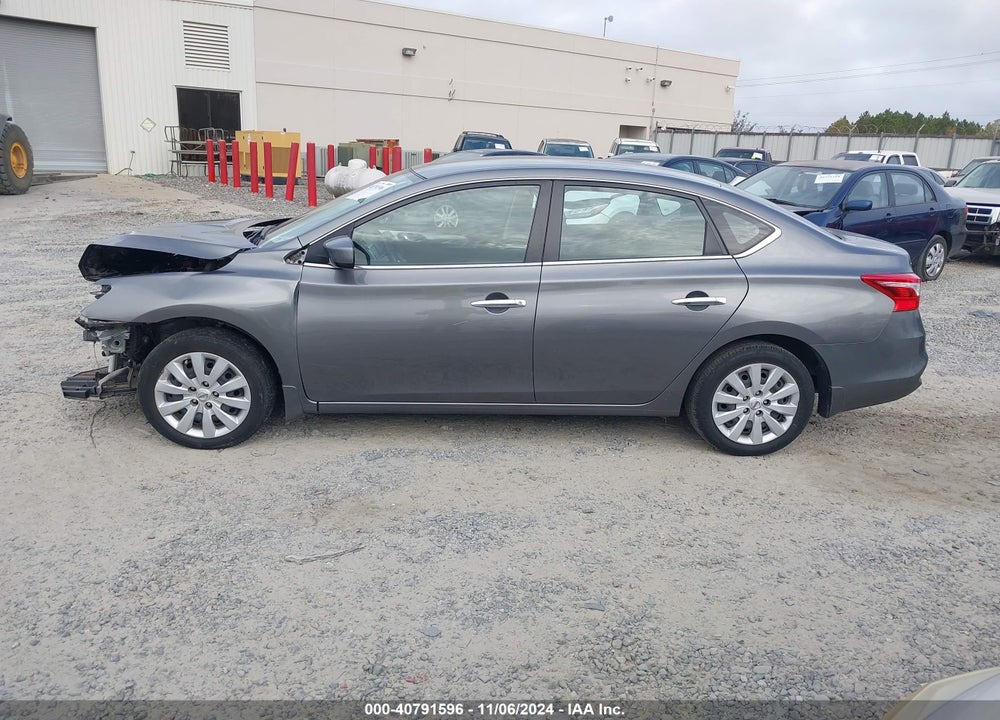 2019 NISSAN SENTRA S VIN: 3N1AB7AP1KY384594