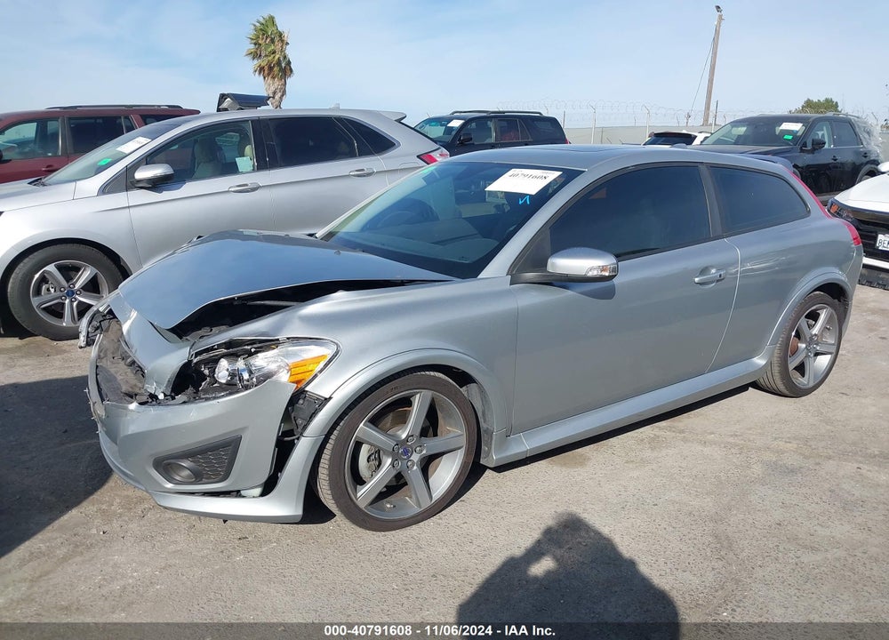 2011 VOLVO C30 T5 VIN: YV1672MK1B2245081