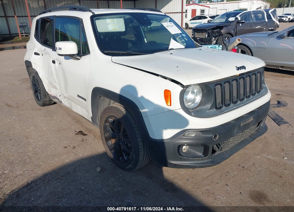 2018 JEEP RENEGADE ALTITUDE FWD VIN: ZACCJABB0JPH91298
