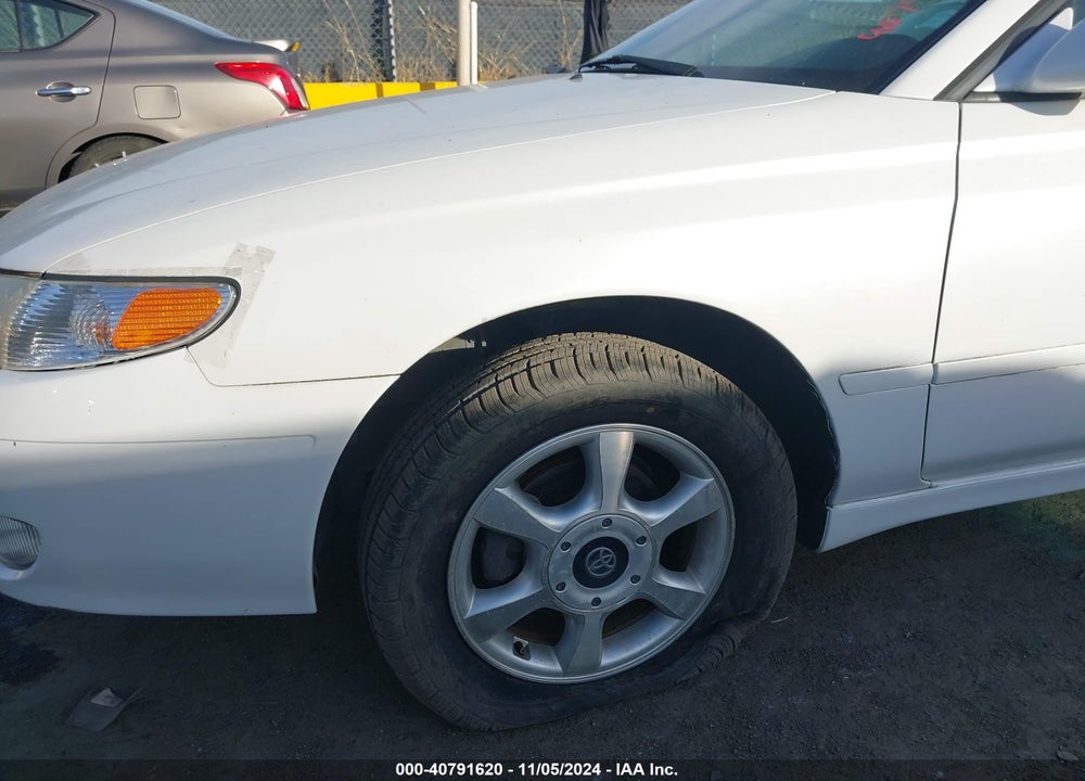 2000 TOYOTA CAMRY SOLARA SLE V6 VIN: 2T1FF28P9YC418158
