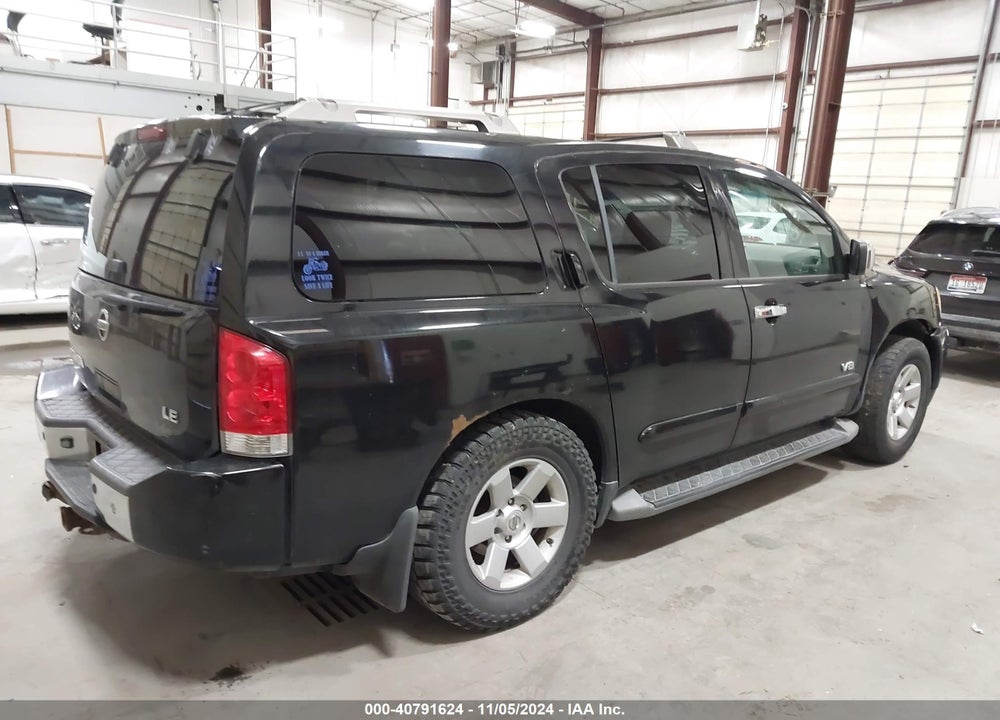 2006 NISSAN ARMADA LE VIN: 5N1AA08B46N735238