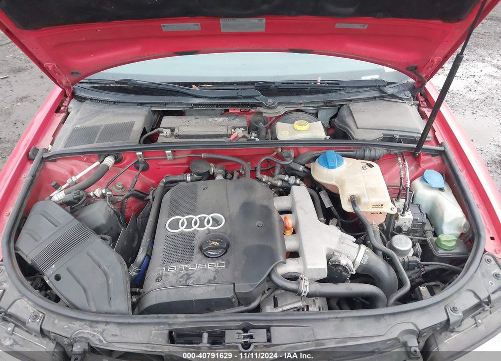 2004 AUDI A4 1.8T VIN: WAULC68E64A244434