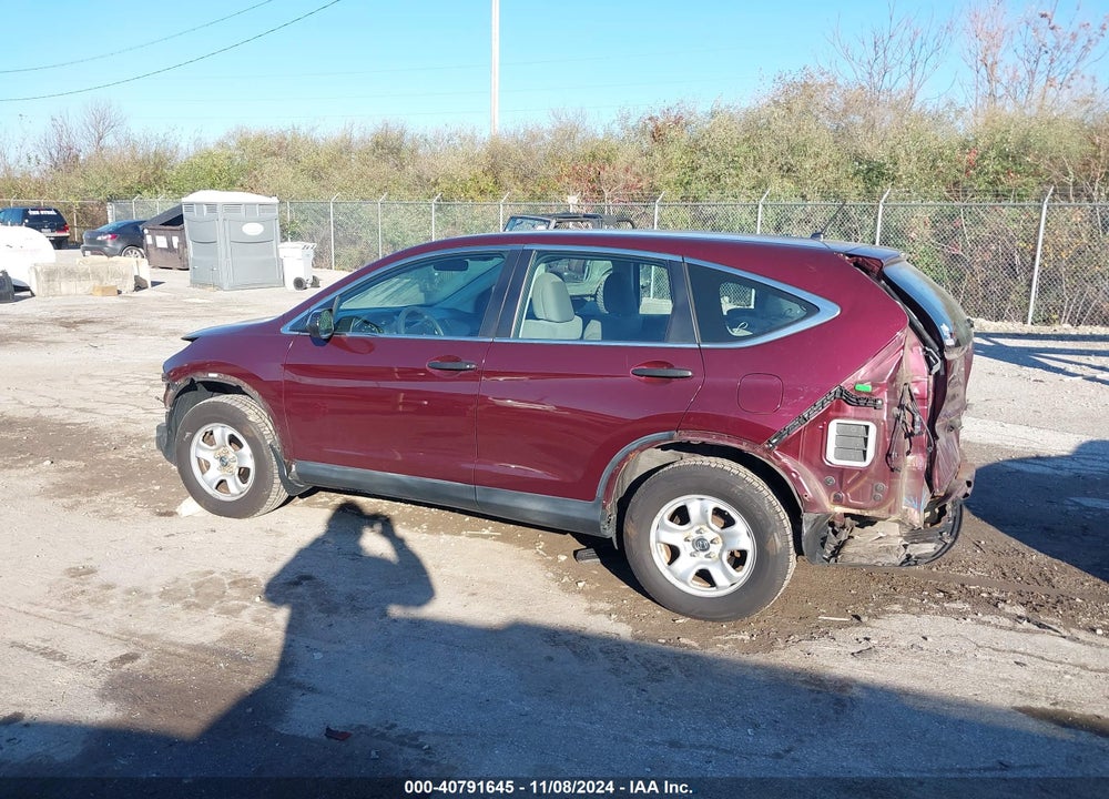 2014 HONDA CR-V LX VIN: 5J6RM4H37EL023566