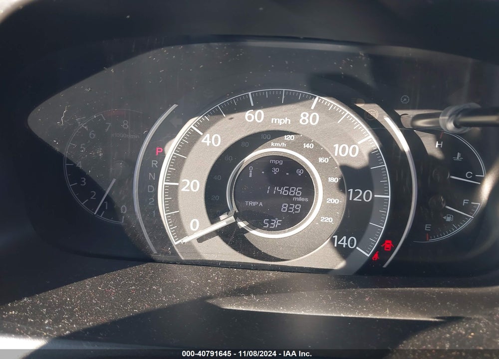2014 HONDA CR-V LX VIN: 5J6RM4H37EL023566