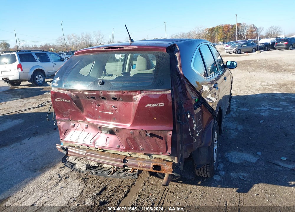 2014 HONDA CR-V LX VIN: 5J6RM4H37EL023566