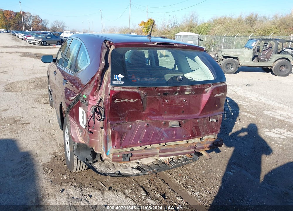2014 HONDA CR-V LX VIN: 5J6RM4H37EL023566