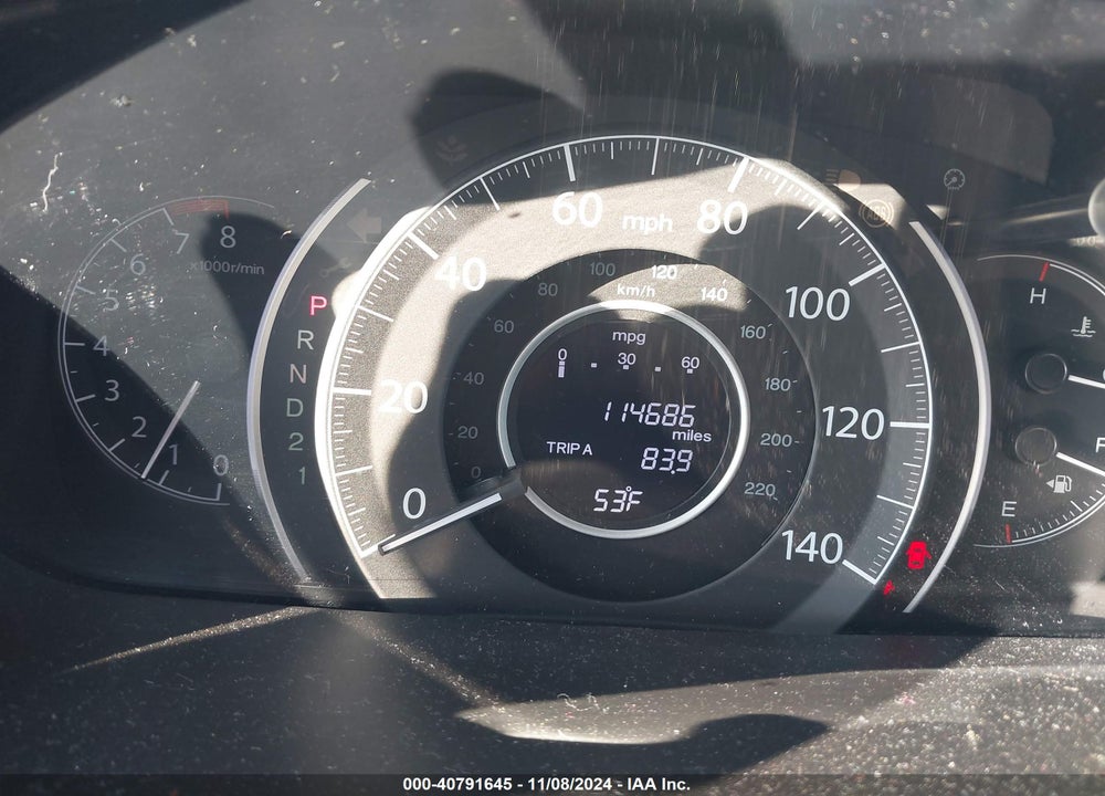 2014 HONDA CR-V LX VIN: 5J6RM4H37EL023566