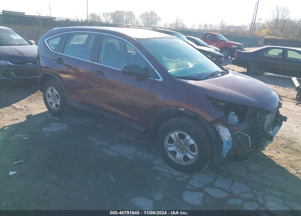 2014 HONDA CR-V LX VIN: 5J6RM4H37EL023566