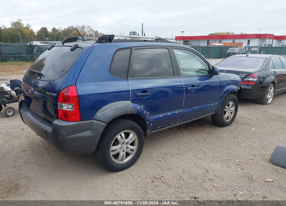 2008 HYUNDAI TUCSON LIMITED V6/SE VIN: KM8JN72D78U755791