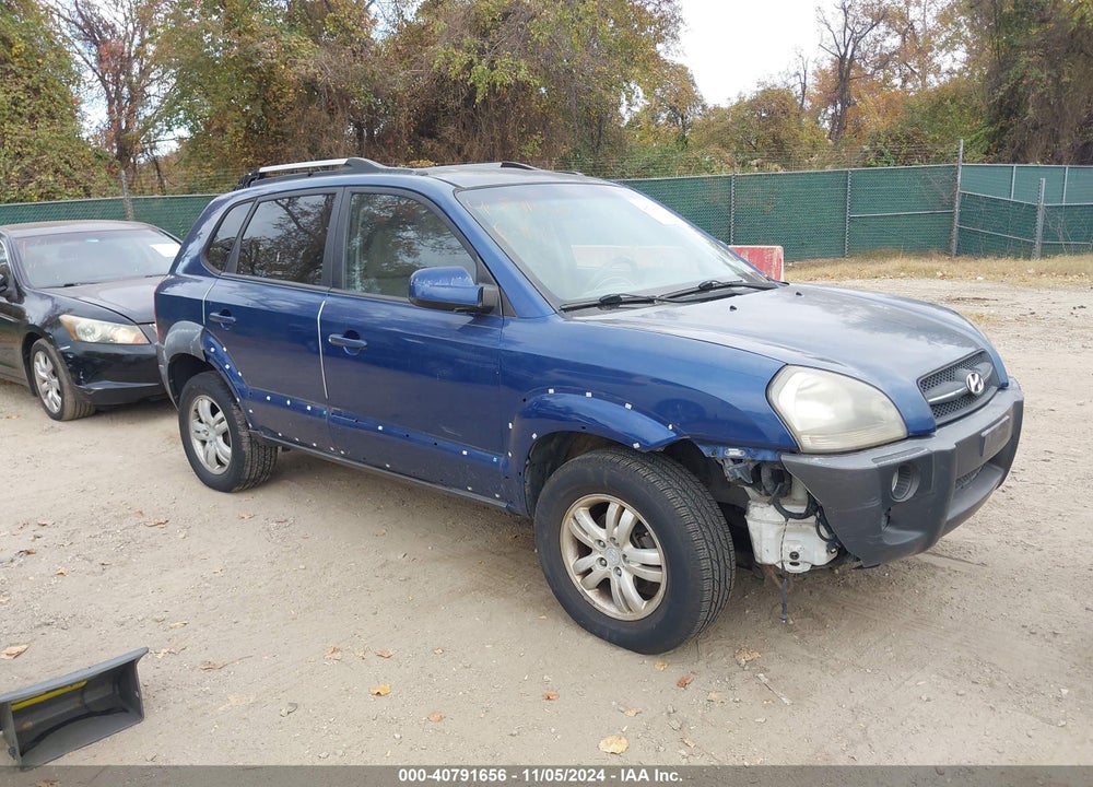 2008 HYUNDAI TUCSON LIMITED V6/SE VIN: KM8JN72D78U755791