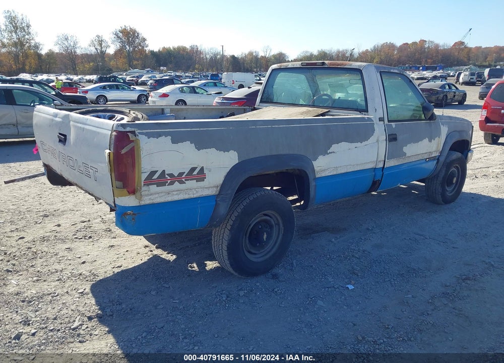 1994 CHEVROLET GMT-400 K2500 VIN: 1GCGK24K0RE313498