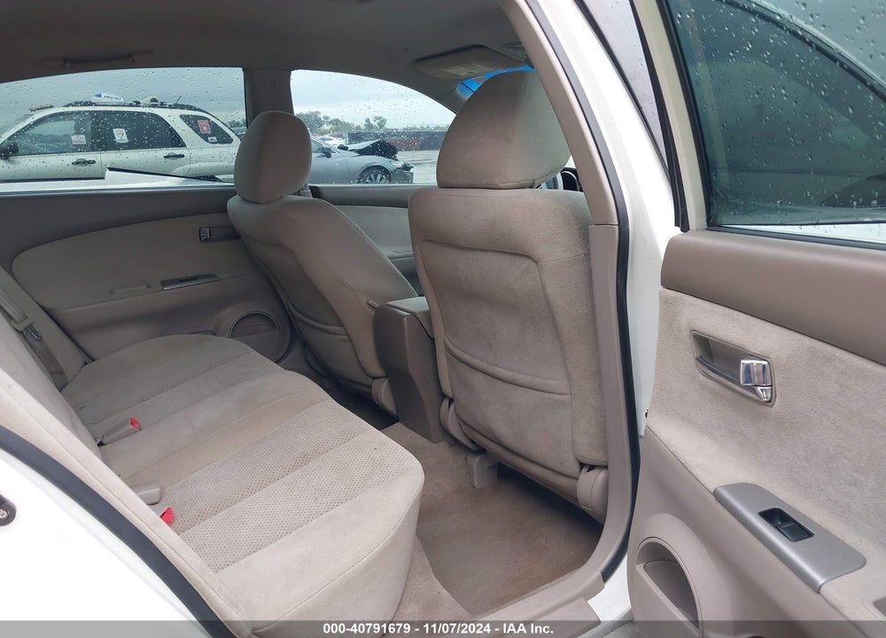 2006 NISSAN ALTIMA 2.5 S VIN: 1N4AL11D96N351851