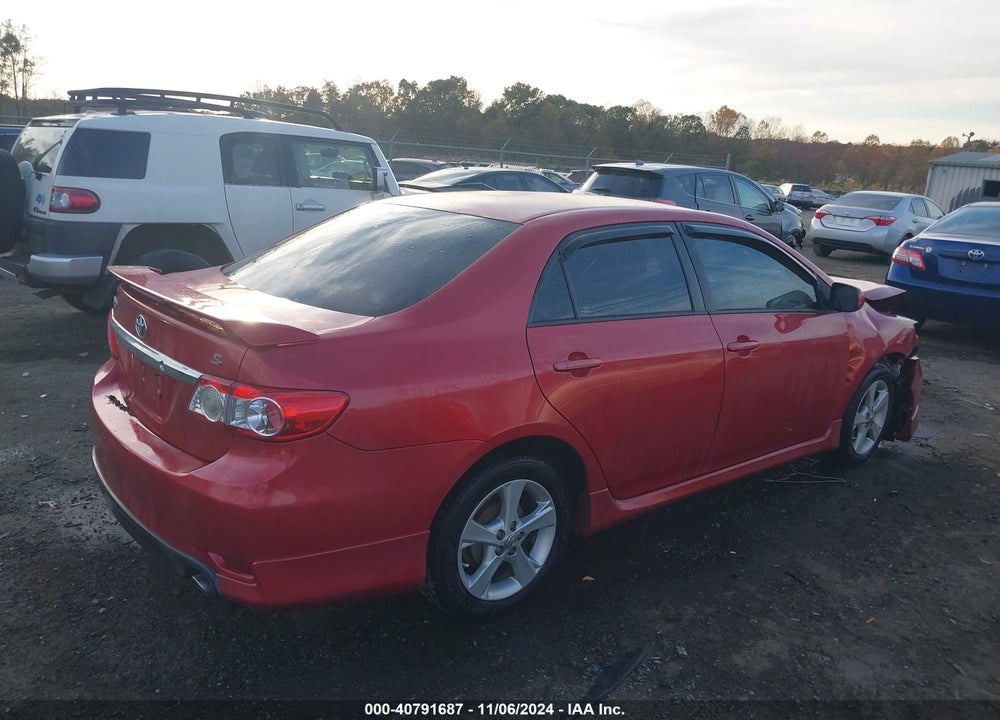 2012 TOYOTA COROLLA S VIN: 2T1BU4EE2CC880556