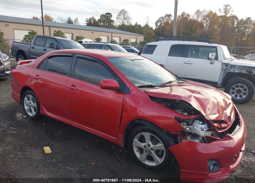 2012 TOYOTA COROLLA S VIN: 2T1BU4EE2CC880556