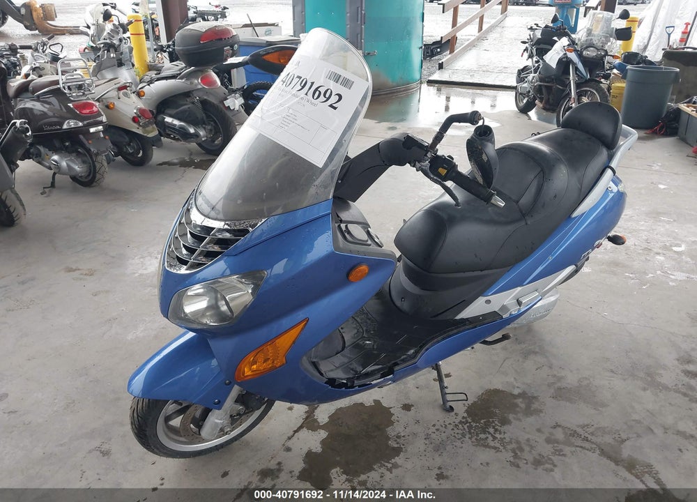 2008 HYOSUNG MS3-250 VIN: KM4CJ425181600393