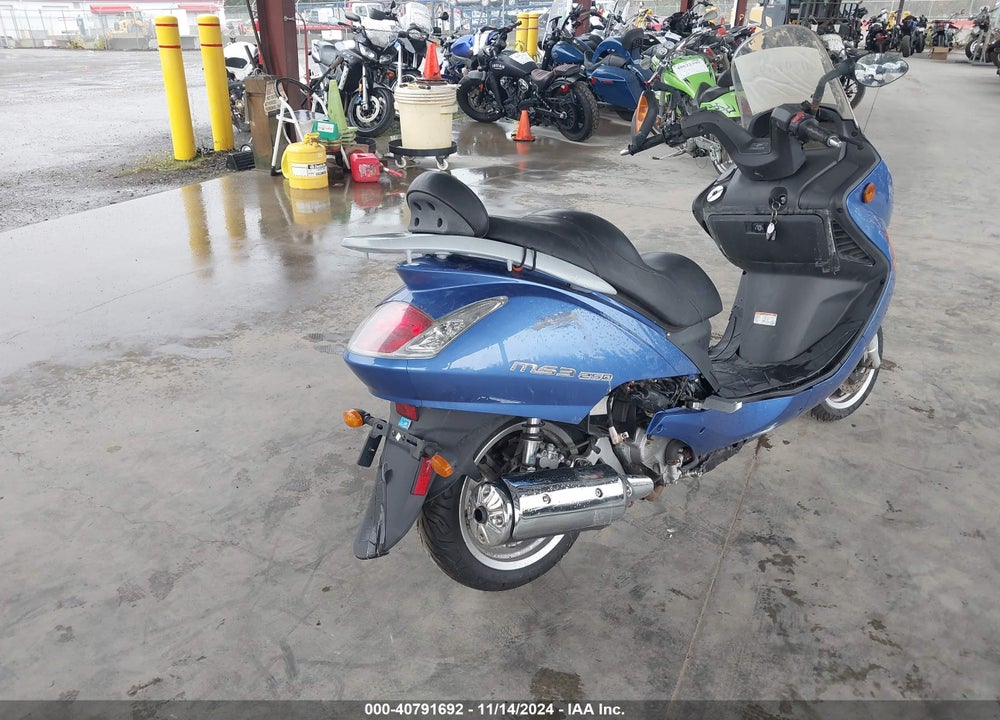 2008 HYOSUNG MS3-250 VIN: KM4CJ425181600393