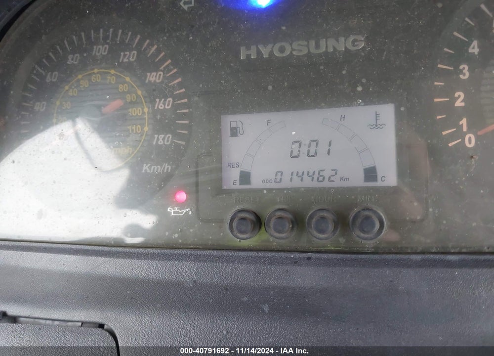 2008 HYOSUNG MS3-250 VIN: KM4CJ425181600393