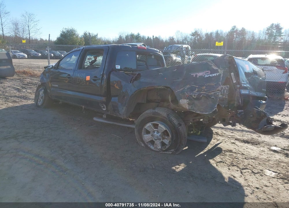 2007 TOYOTA TACOMA DOUBLE CAB LONG BED VIN: 5TEMU52N47Z429924