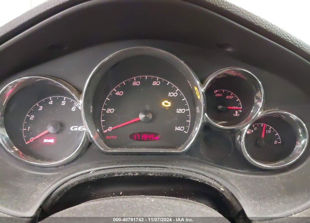 2005 PONTIAC G6 GT VIN: 1G2ZH528954168577