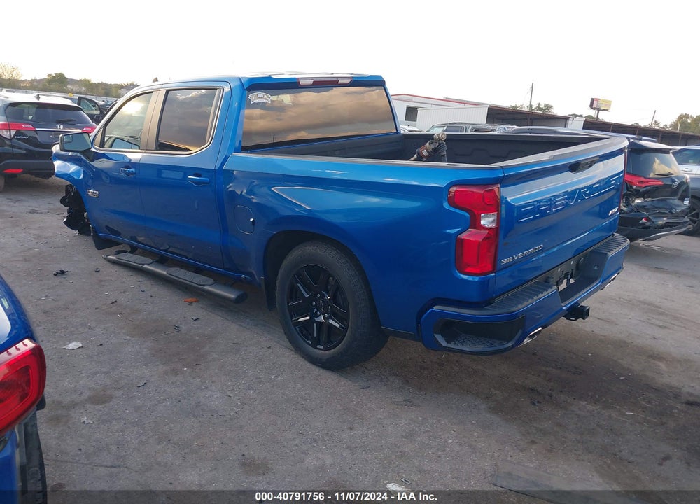 2022 CHEVROLET SILVERADO 1500 4WD SHORT BED RST VIN: 1GCUDEEDXNZ616709