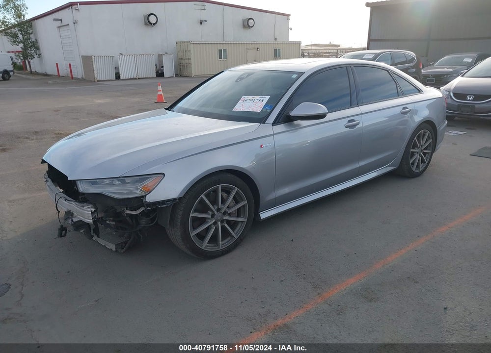 2016 AUDI A6 3.0T PREMIUM PLUS VIN: WAUHGAFC5GN002732