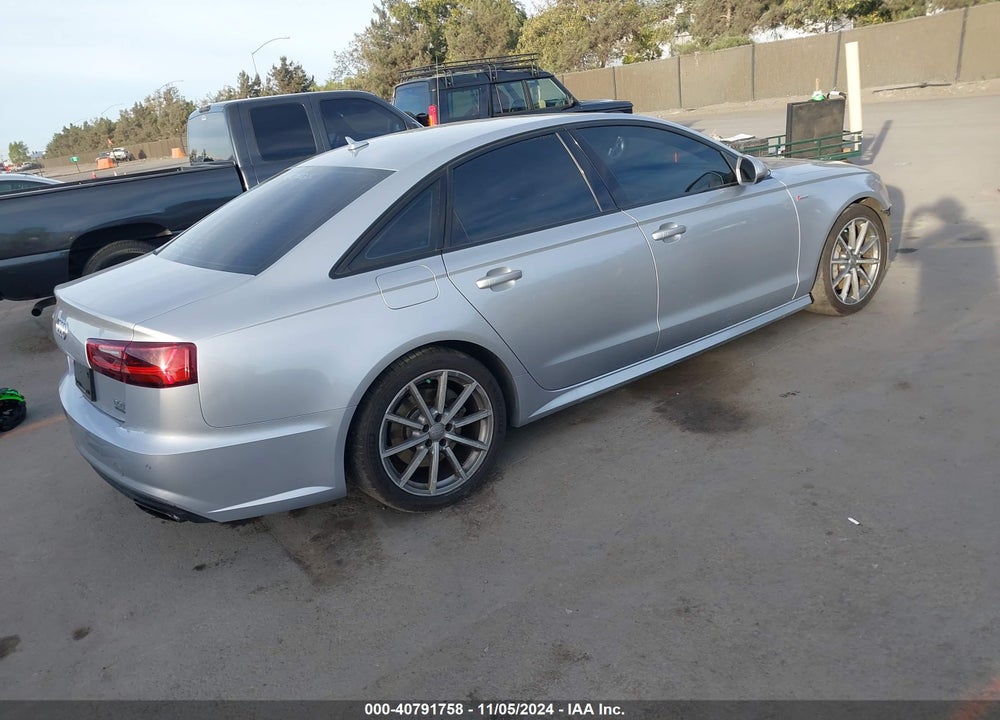 2016 AUDI A6 3.0T PREMIUM PLUS VIN: WAUHGAFC5GN002732