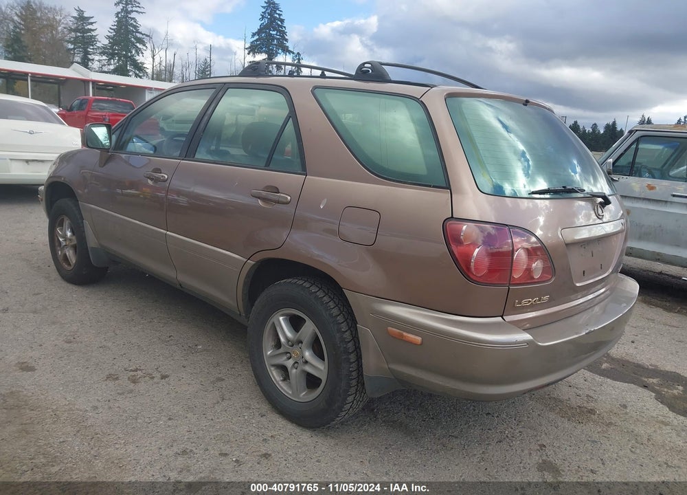 1999 LEXUS RX 300 VIN: JT6GF10U0X0030185