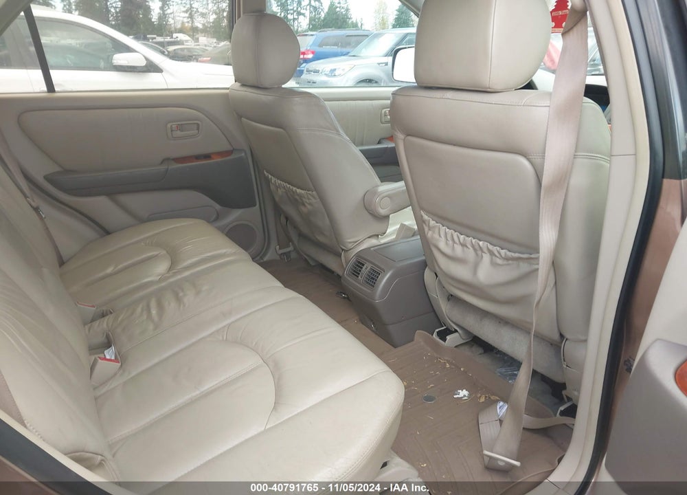 1999 LEXUS RX 300 VIN: JT6GF10U0X0030185