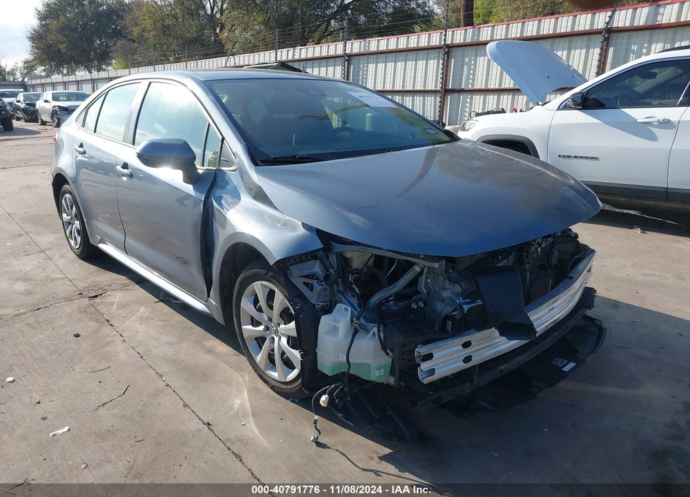 2021 TOYOTA COROLLA LE VIN: JTDEPMAE8MJ166480