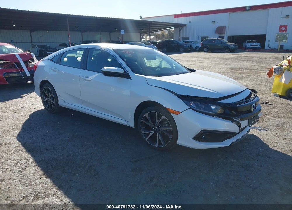2020 HONDA CIVIC SPORT VIN: 2HGFC2F84LH502814