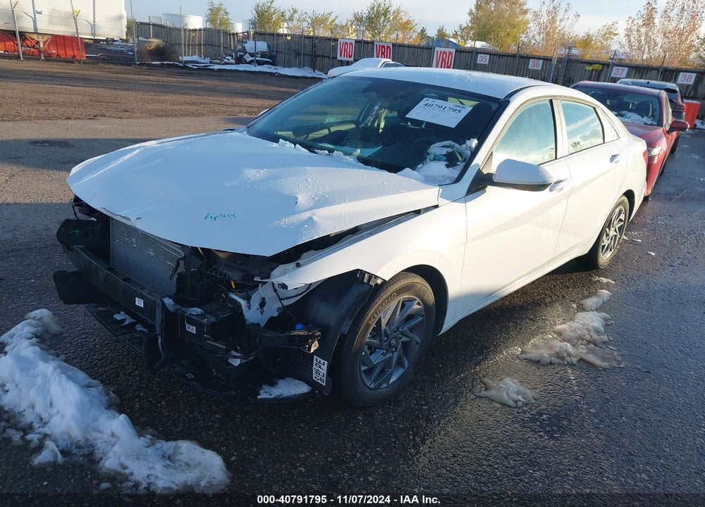 2024 HYUNDAI ELANTRA SEL VIN: KMHLM4DG5RU819622
