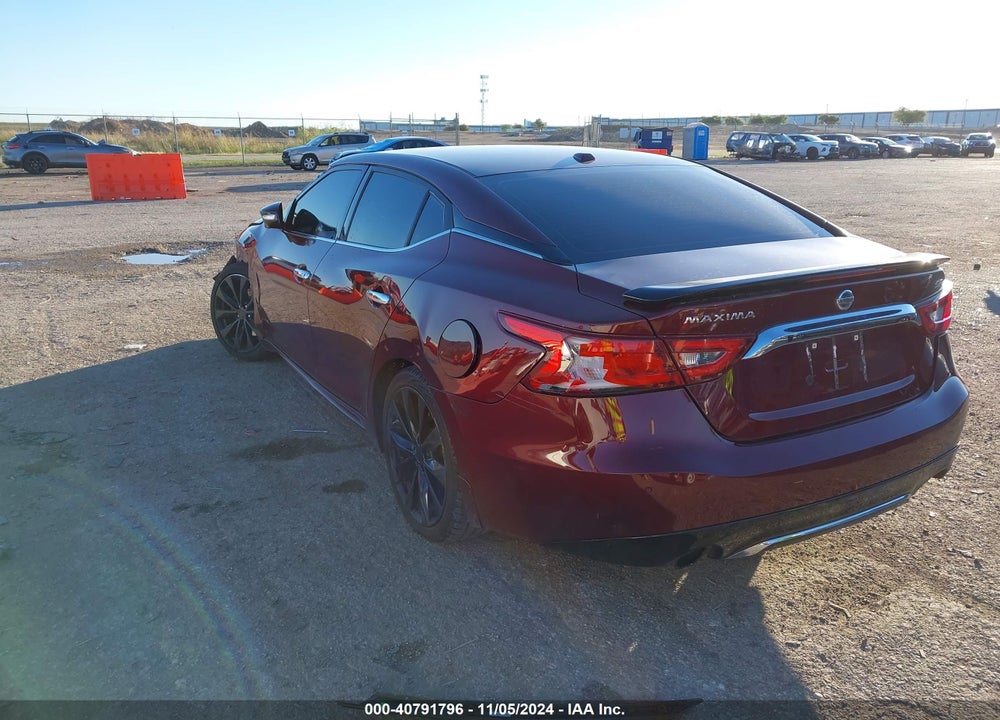 2017 NISSAN MAXIMA 3.5 SR VIN: 1N4AA6AP8HC408262