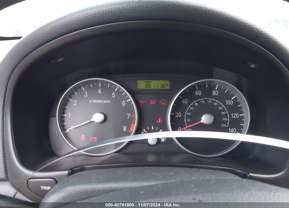 2007 HYUNDAI ACCENT GS VIN: KMHCM36C37U002103