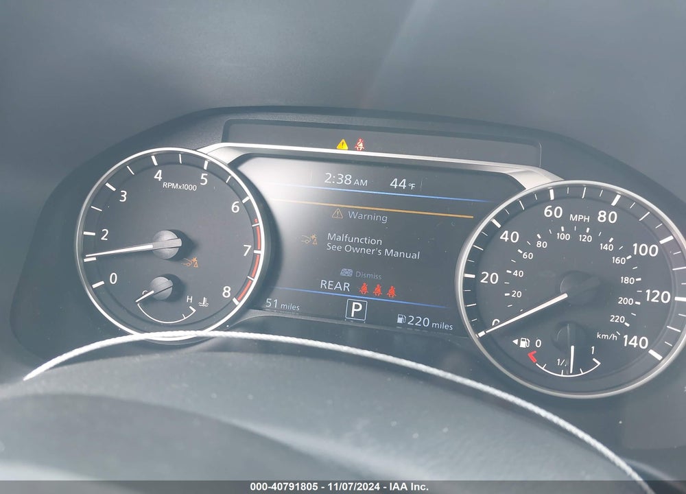 2025 NISSAN ALTIMA SV AWD VIN: 1N4BL4DW3SN326411